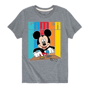 Boys' - Disney - Mickey Gamer Short Sleeve Graphic T-Shirt - 1 of 4