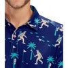Tipsy Elves Golf Shirts for Men - Performance Athletic Fit Men's Golf Polo Shirts w/ Moisture Wicking Stretch Fabric - 3 of 4