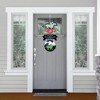 Big Dot of Happiness Kentucky Horse Derby - Hanging Porch Horse Race Party Outdoor Decorations - Front Door Decor - 3 Piece Sign - 2 of 4