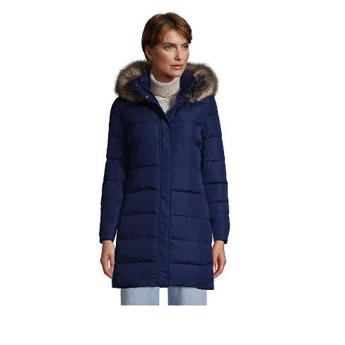 Lands' End Women's Down Winter Coat - X Large - Deep Sea Navy : Target