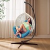 Sorbus Hanging Swing Chair Stand Frame- for Indoor & Outdoor Relaxation, Holds Up to 330 lbs, No Trees or Drilling Needed - 4 of 4