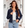 Cardigan Sweaters for Women Fall Trendy Long Sleeve Chunky Knit Button Up Winter Jacket Casual Outwear - 2 of 4
