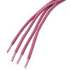 INSPIRE CHIC Athletic Elastic Reflective Round Sneakers Shoelaces 2 Pairs - 4 of 4