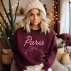 Simply Sage Market Women's Graphic Sweatshirt Paris Coquette Bow - 2 of 3