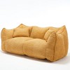 NicBex Memory Foam Bean Bag Sofa with Ultra Plush & Tufted, Cozy Chair Single/2 Seat Sofa for Dorm, Apartment or Living Room - 3 of 4