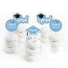Big Dot of Happiness Light Blue 2026 Graduation Party - Dessert Cupcake Toppers - Clear Treat Picks - Set of 24 - 2 of 4
