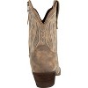 Women's Durango Distressed Shortie Western Boot, DRD0372, Brown - 4 of 4