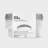 Small Square Food Storage Containers - 25 fl oz/5ct - Dealworthy™ - 3 of 3