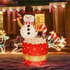 Nifti Nest Inflatable Christmas Decor - Snowman and Cupcake - 3 of 4