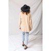 Women's Soft Teddy Button Up Jacket - Bailey Rose S - 2 of 2