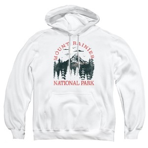 Men's Mount Rainier National Park Vintage Pull-Over Hoodie - 1 of 4