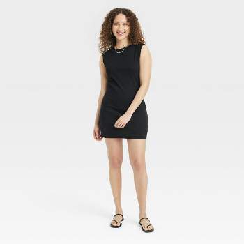 Women's Muscle Tank Mini Knit Dress - A New Day™