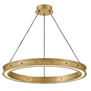 Fredrick Ramond Lighting Althea 1 - Light Chandelier in  Lacquered Brass - 1 of 4