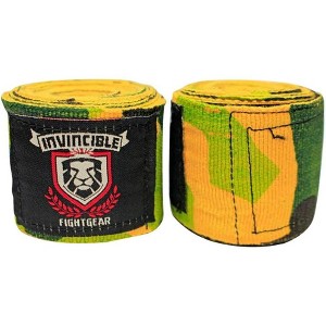 Amber Fight Gear Elastic Thick Printed 180-Inch Handwraps - The Ultimate Athlete's Protection and Style Solution for Superior Performance and Comfort - 1 of 4