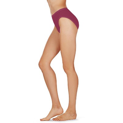 Memoi Ladies Combed Cotton Basic Brief Underwear 3-Pack