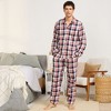 Lands' End Men's Flannel Pajama Set - 4 of 4