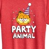 Women's - Garfield - Birthday Party Animal Short Sleeve Graphic T-Shirt - 2 of 4