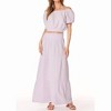 Women's Off Shoulder Top - bobi - 4 of 4