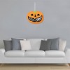 Big Dot of Happiness Jack-O'-Lantern Halloween - Hanging Porch Kids Halloween Party Outdoor Decorations - Front Door Decor - 1 Piece Sign - 3 of 4