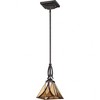 Quoizel Lighting Asheville 1 - Light Pendant in  Valiant Bronze - 4 of 4