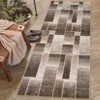 COZONY Geometric Patchwork Rug for Living Room,Collection Large Indoor Mat for Bedroom,Throw Carpet Floor Decor for Entryway Dining Room Nursery - 2 of 4