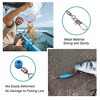 Unique Bargains Saltwater Freshwater Fishing Plastic Metal Swivels 10 Pcs - 2 of 4