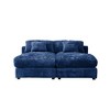 CAVINAS 55" Modern Luxury Sofa Couch, Corduroy Upholstery Sleeper Sofa Bed, for Living Room - 3 of 4