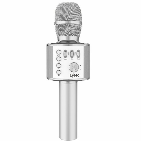 MICRO KARAOKE SANS FIL BLUETOOTH SILVER