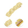 Unique Bargains Women's Classic Fashion Elf Hair Clips Yellow 6 Pcs - 3 of 3