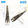Unique Bargains Iron Durable Sturdy Light Artificial Flowers For Wedding Party DIY 56 Pcs - 2 of 4
