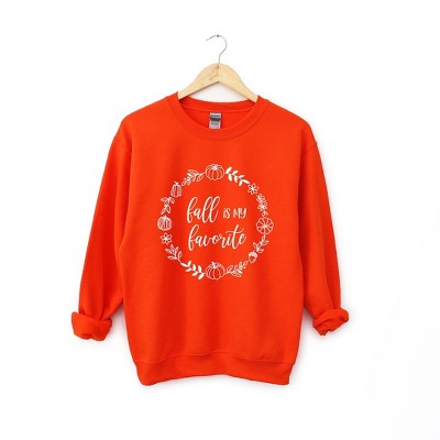 Simply Sage Market Women's Graphic Sweatshirt Fall Is My Favorite Circle