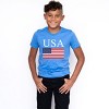 The Juniper Shop USA Flag Solid Youth Short Sleeve Tee - 3 of 4