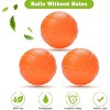 Bathtub Basketball Set with Suction Cup 3 No Hole Balls Shower Toy for Kids 4-8 Years - 3 of 4