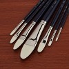 Creative Mark Vesta Synthetic Bristle Artist Paint Brushes for Acrylic Painting - Long Handle Acrylic Paint Brush Sets Mimic Chungking Bristles for - 3 of 4