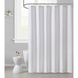 GoodGram Extra Long Heavy Duty Vinyl Shower Curtain Liners - 1 of 3