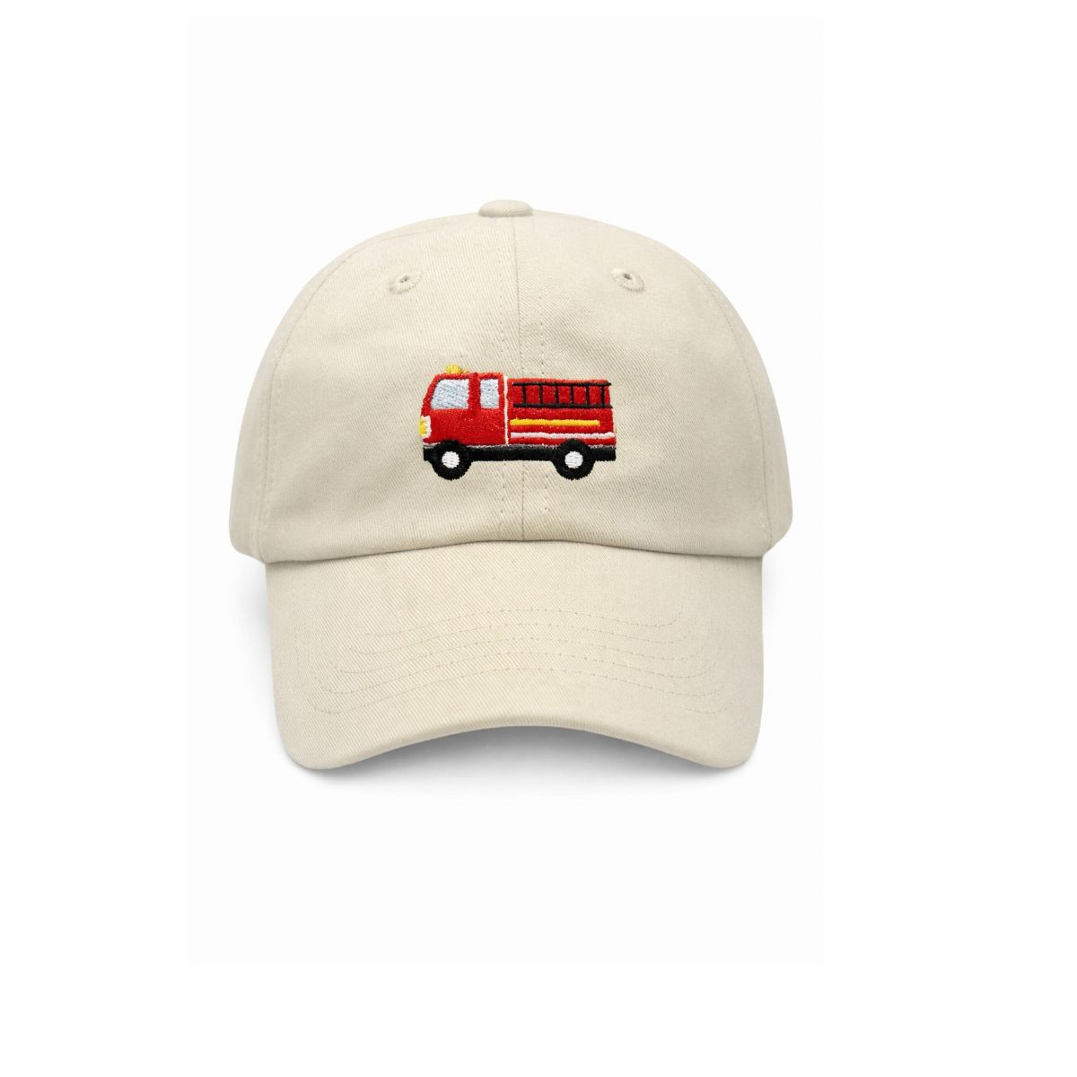 Bits & Bows Boys' Firetruck Baseball Hat