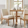 Upholstered Natural Wood Slipper Dining Chair - Hearth & Hand™ with Magnolia - 2 of 4