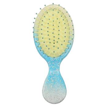 Unique Bargains Mini Colorful Gradient Paddle Hair Brush 1 Pc
