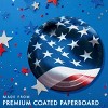 Creative Converting 7" Freedom Flag Dessert Paper Plates 24ct - 2 of 3