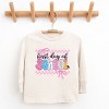The Juniper Shop First Day Of School Checker Border Youth Long Sleeve Tee - 2 of 4