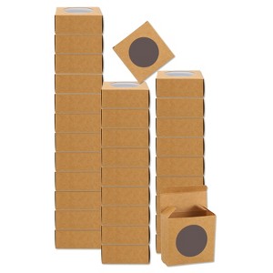Unique Bargains Bakery Candy Jewelry Soap Display Kraft Mini Gift Boxes 32 Pcs - 1 of 4