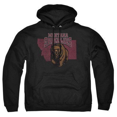 Men's University Of Montana State Shape Pull-Over Hoodie