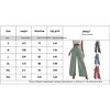 Women's Summer Beach Floral Pants High Waisted Wide Leg Palazzo Lounge Trousers - 3 of 3