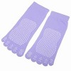 Solid Color Toe Socks from the Sock Panda (Women's Sizes, Adult Medium) - 3 of 3