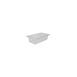 Cambro Camwear 3" Deep Clear Colander (78402) - 1 of 1