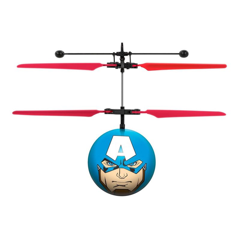 World Tech Toys Marvel Avengers Captain America IR UFO Ball Helicopter, 2 of 5