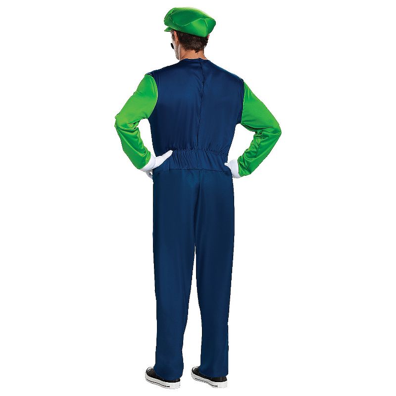 Disguise Mens Super Mario Bros. Deluxe Luigi, 2 of 3
