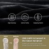 Bedsure-Upgraded Weight Oversized 120x120 Ultra Soft Fuzzy & Plush Solid Flannel Blanket - 2 of 4