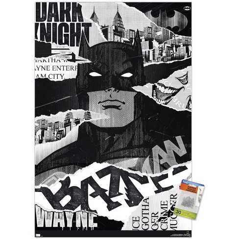 Trends International Warner 100th Anniversary: Art Of 100th - Batman  Unframed Wall Poster Prints : Target