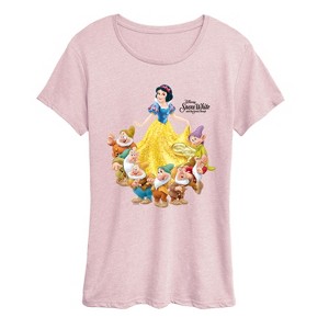 Women's - Disney - Snow White Poster Short Sleeve Graphic T-Shirt - 1 of 3